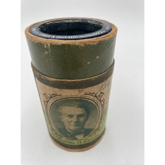 Edison 4 Minute Amberol Record By the Light of the Silvert Moon Ada Jones and Ch - Picture 5 of 5